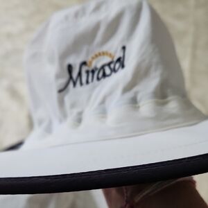 Watership Imperial Mirasol White and Black Sun Hat